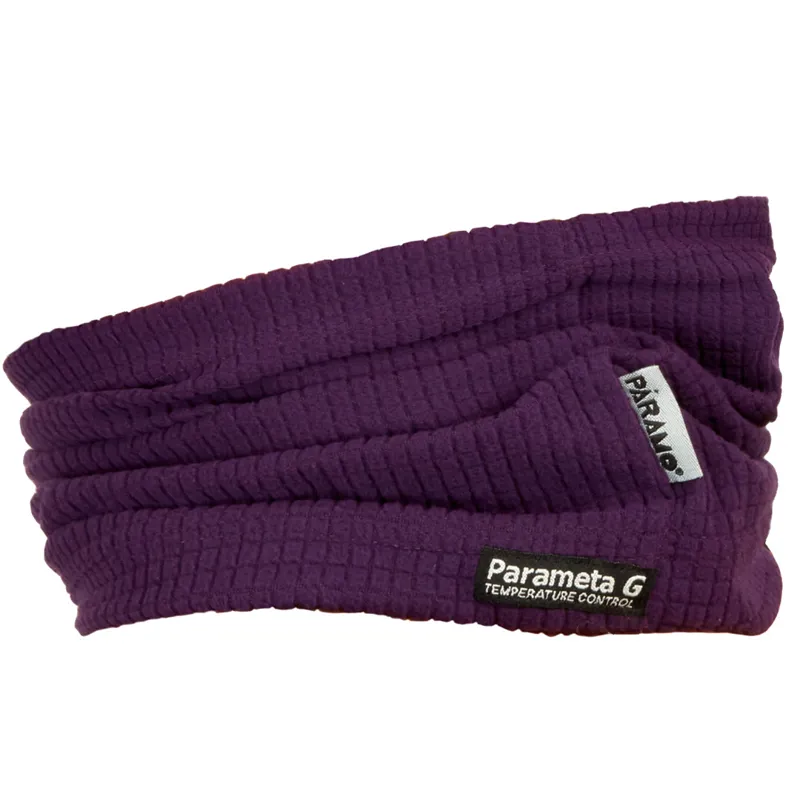 Paramo Grid Neckwarmer in Elderberry