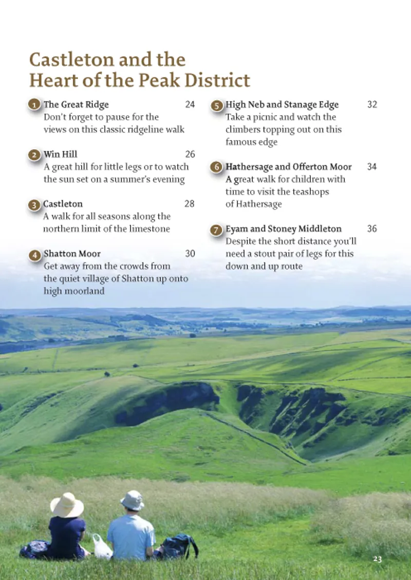 Pocket Mountains: The Peak District 40 Favourite Walks Guide Book-1