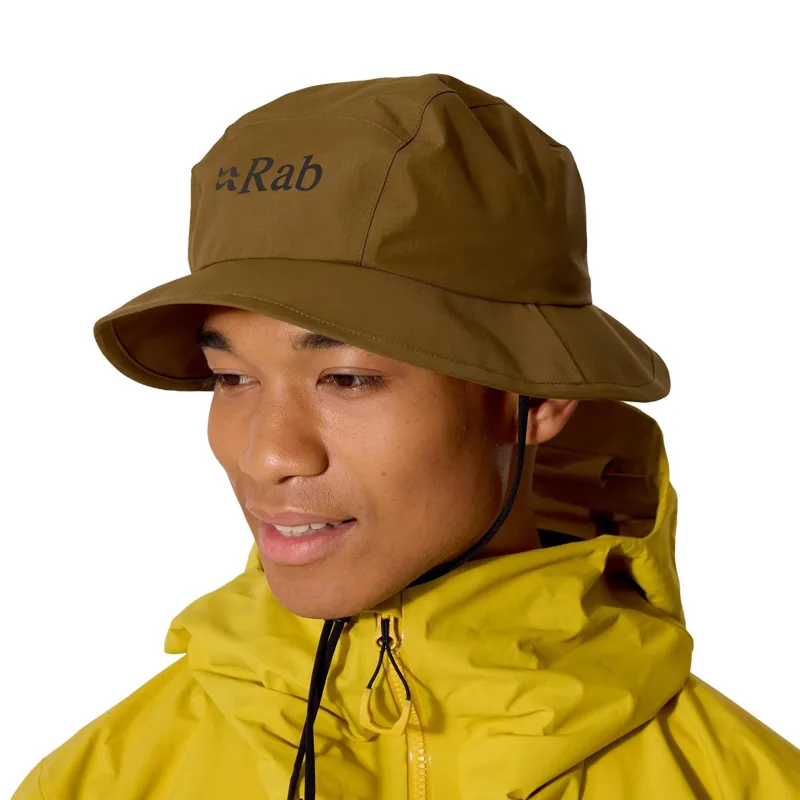 Rab Boonie Shield Unisex Waterproof Hat in Oak-2