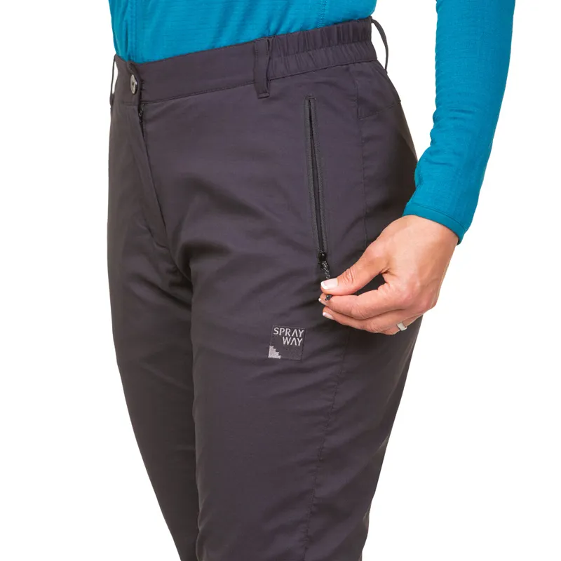 Sprayway All Day Women's Rainpant in Black - Short Leg-5