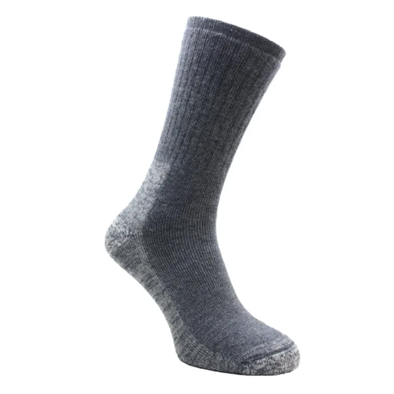 Silverpoint Alpaca Hiker Unisex Sock in Dark Grey