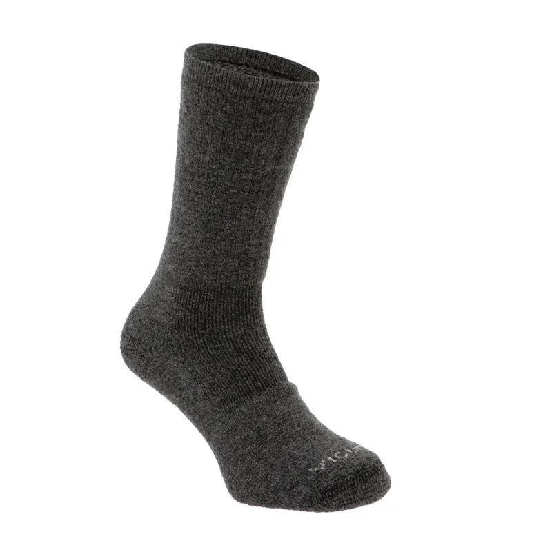 Vicuna Alpaca Highland Heavyweight Sock in Anthracite