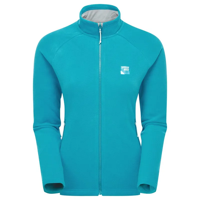 Sprayway Atlanta Fleece I.A Jacket Womens in Blue Lagoon