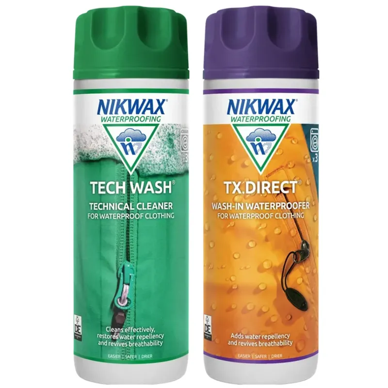 Nikwax Tech Wash/TX.Direct Twin Pack