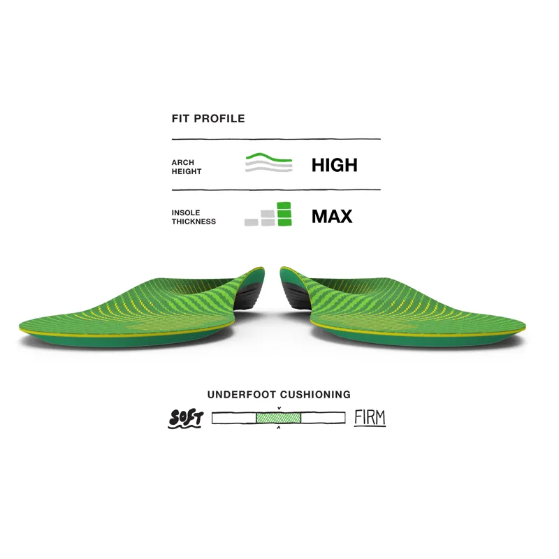 Superfeet Active Support High Arch V2 Orthotic Insole-1
