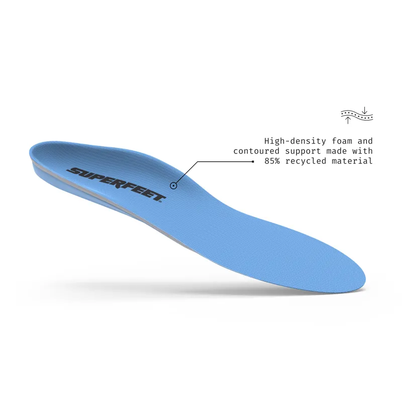 Superfeet All-Purpose Support Medium Arch Orthotic Insoles in Blue-2