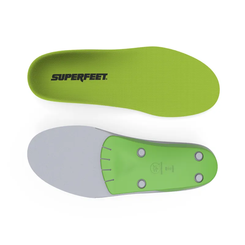 Superfeet All-Purpose Wide-Fit Support High Arch Orthotic Insole Green-4