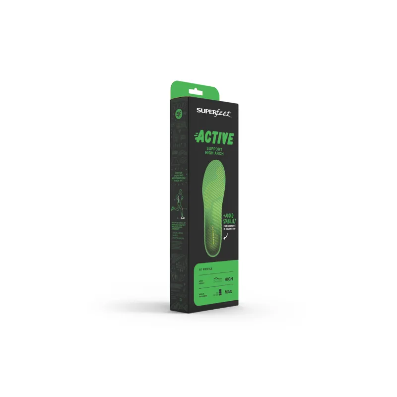 Superfeet Active Support High Arch V2 Orthotic Insole-5