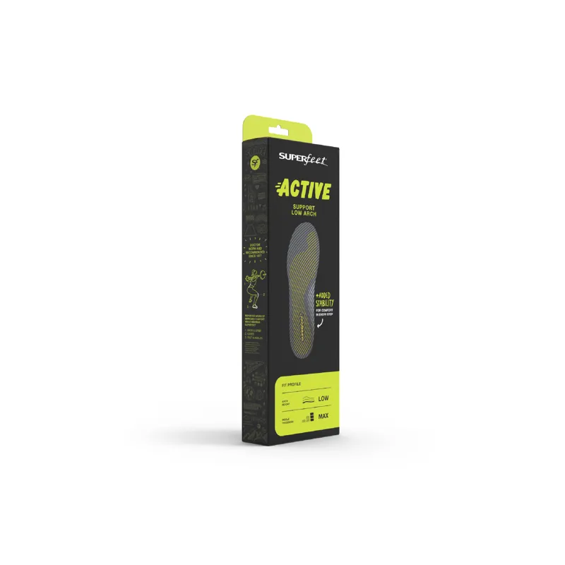 Superfeet Active Support Low Arch V2 Orthotic Insole-5