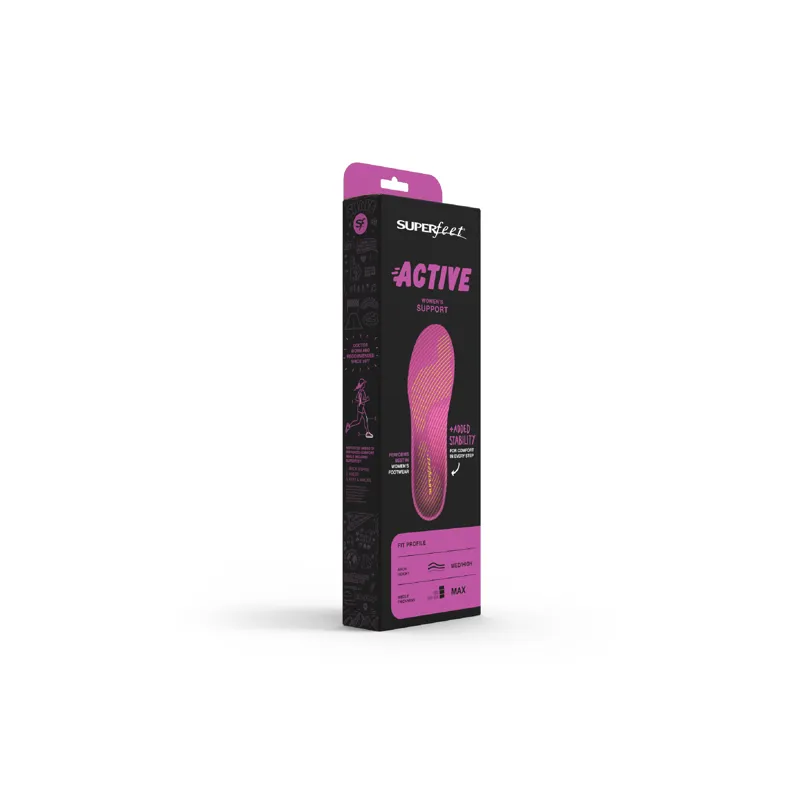 Superfeet Active Women's Support Medium/High Arch Insole-5