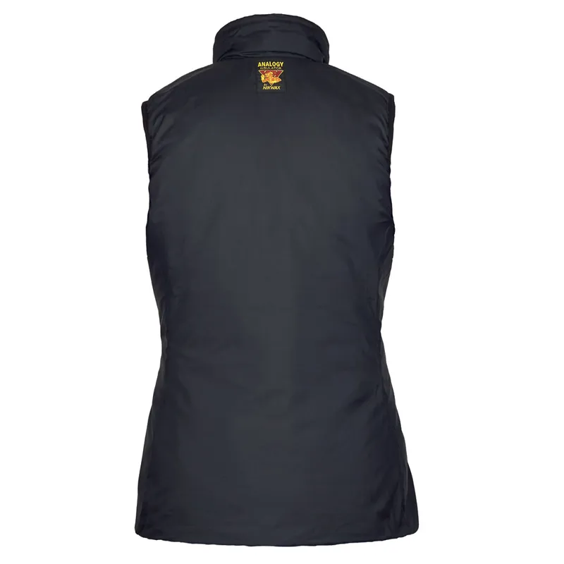 Paramo Torres Medio Gilet Women's in Black/Neon Blue Lining-2