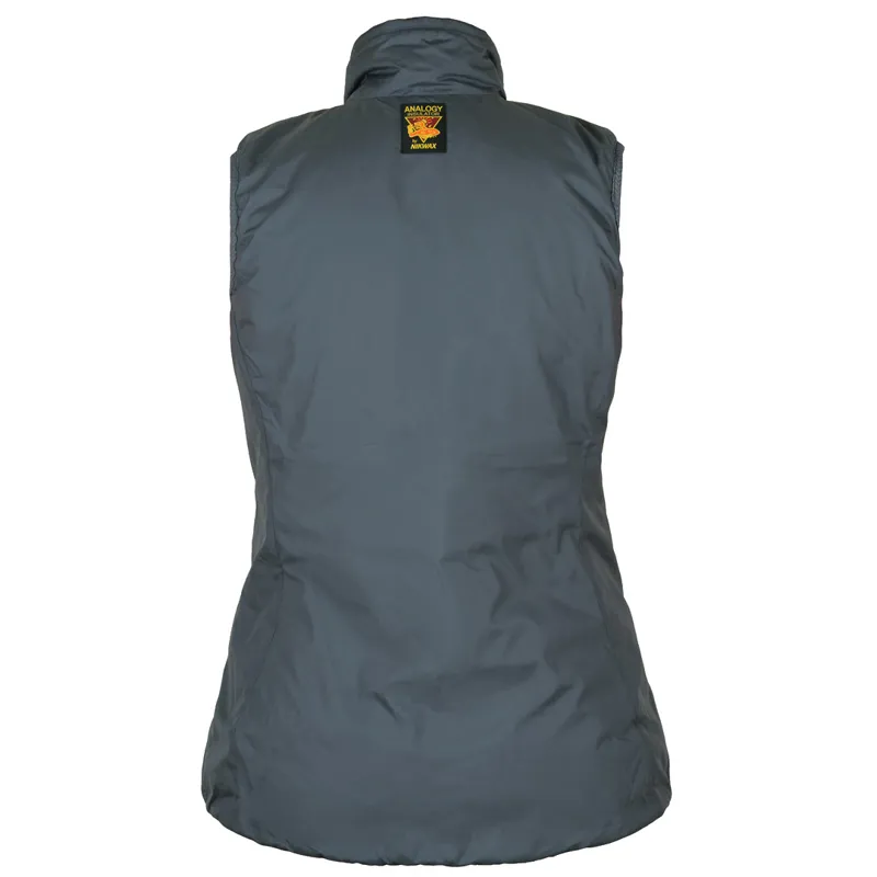 Paramo Torres Medio Gilet Women's in Rock Grey/Blue Lining-2