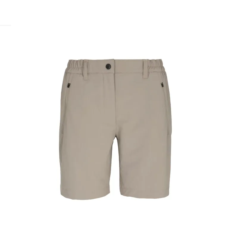 Silverpoint Bowness Ladies' 4-Way Stretch Short in Sand