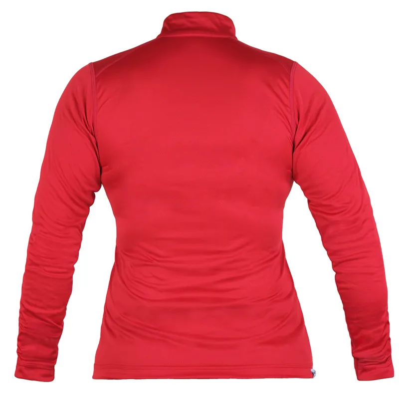 Paramo Cambia Zip Neck Top Women's in Fire-2