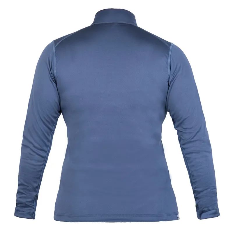 Paramo Cambia Zip Neck Top Women's in Indigo-2