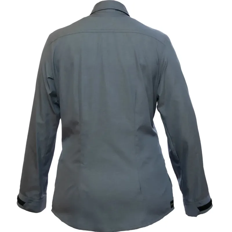 Paramo Katmai Shirt Women's in Indigo Blue-2