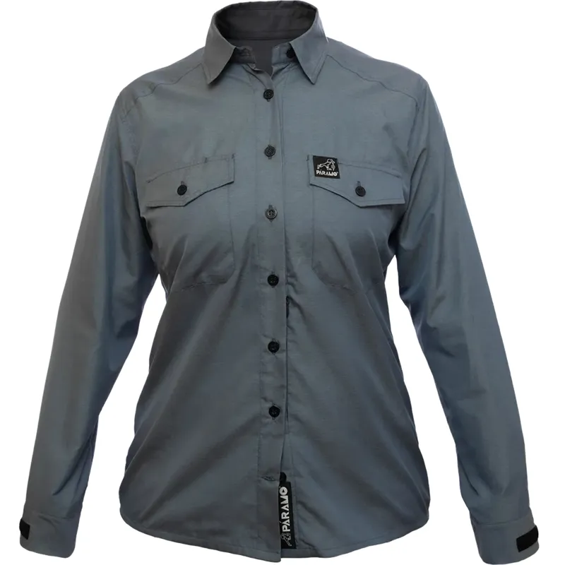 Paramo Katmai Shirt Women's in Indigo Blue