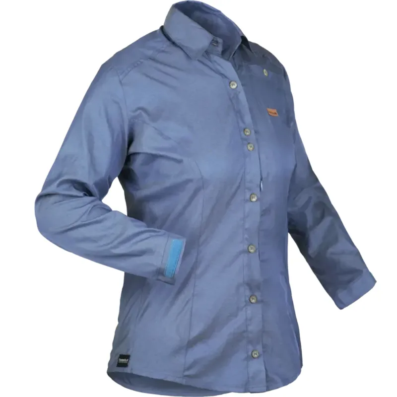 Paramo Socorro Shirt Women's in Indigo Blue-1