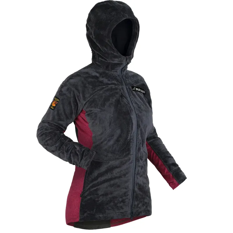 Paramo Ventura PLUS Fleece Women's in Dark Grey/Carmine-1