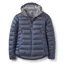 Rab Electron Pro Hooded Down Jacket Women's in Steel