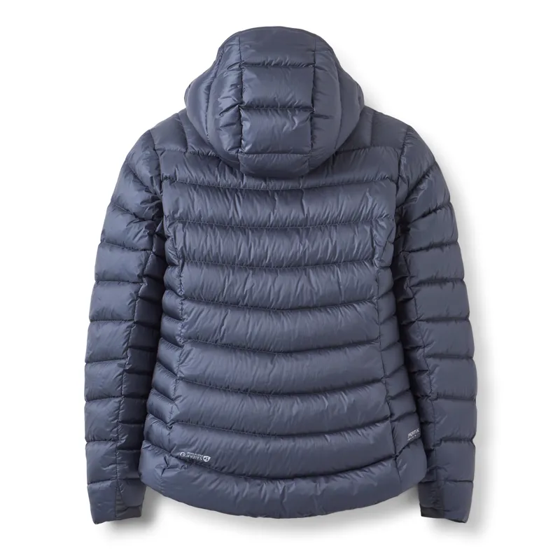 Rab Electron Pro Hooded Down Jacket Women's in Steel-1