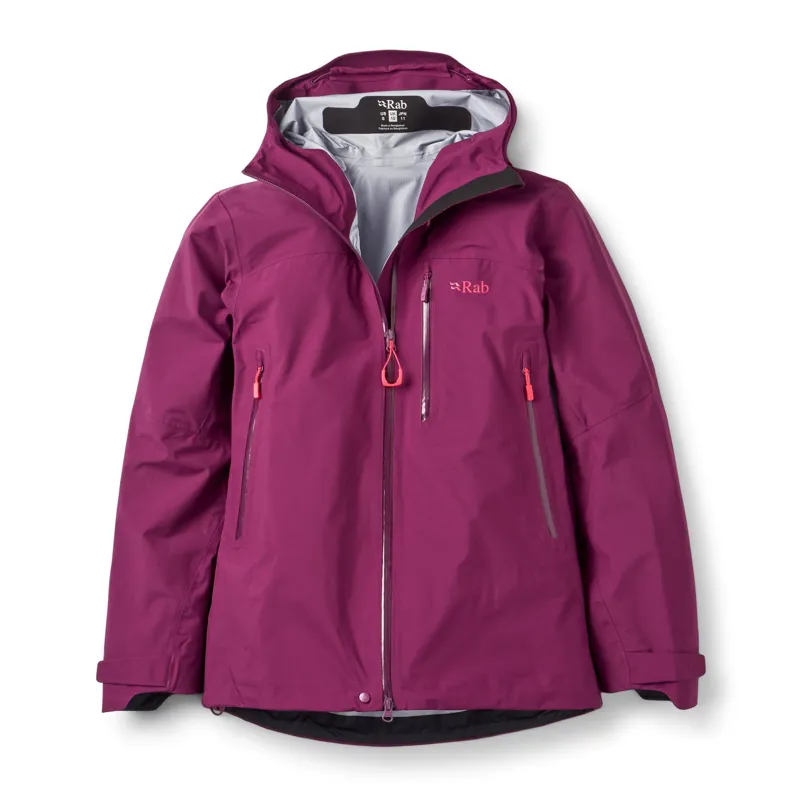 Rab Firewall Mountain Waterproof Jacket Women's in Mulberry