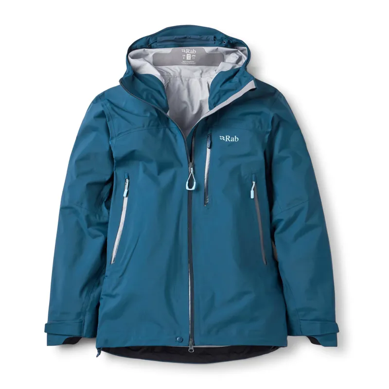 Rab Firewall Mountain Waterproof Jacket Women's in Tempest Blue