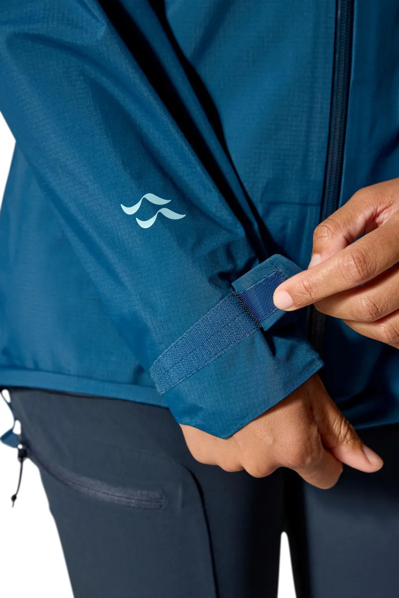 Rab Firewall Mountain Waterproof Jacket Women's in Tempest Blue-8
