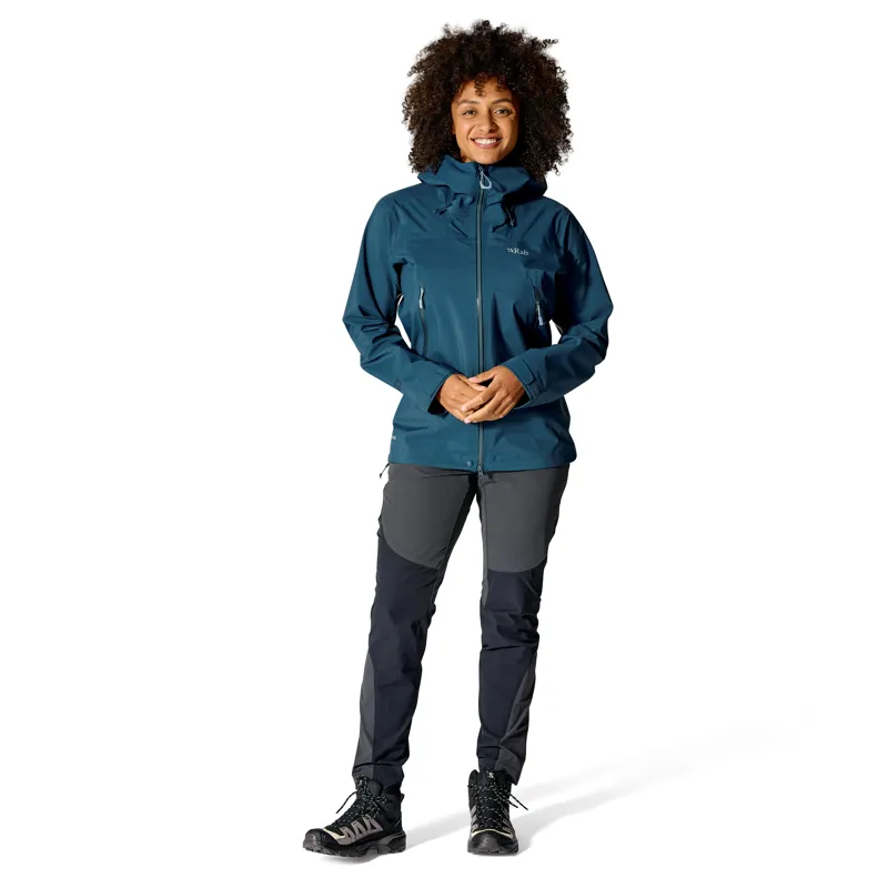 Rab Kangri GORE-TEX Jacket Women's in Tempest Blue-3