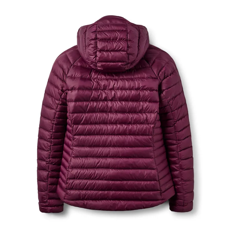 Rab Microlight Alpine Hooded Down Jacket Women's in Mulberry-1