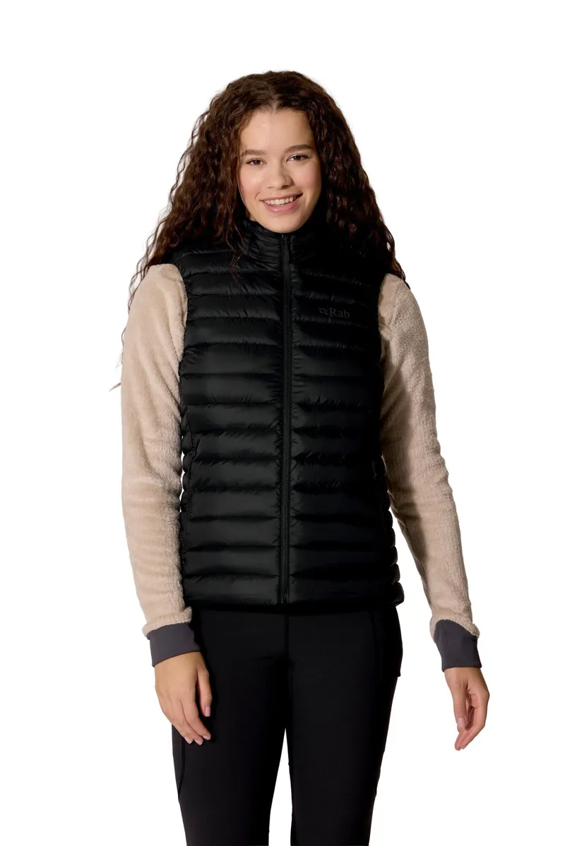 Rab Microlight Down Vest Women's in Black-8