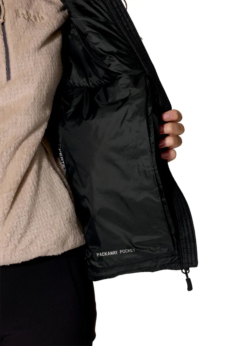 Rab Microlight Down Vest Women's in Black-7