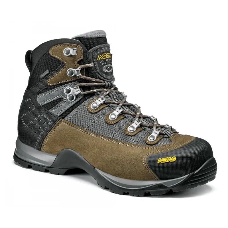 Asolo Fugitive GTX MM Men's Hiking Boot in Truffle/Stone
