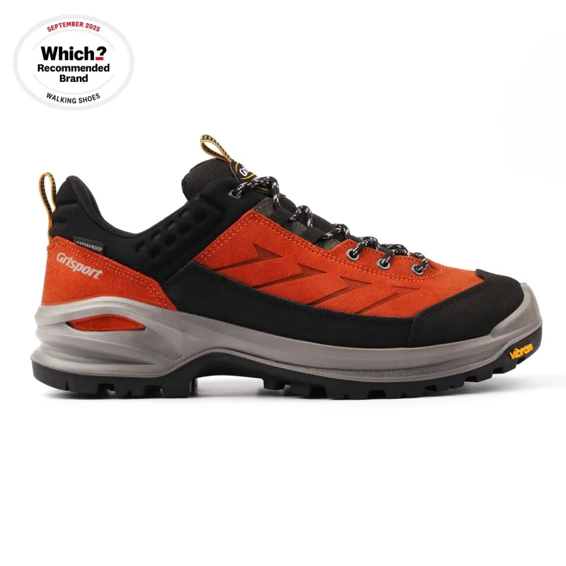 Grisport Halo Unisex Walking Shoe in Orange-6