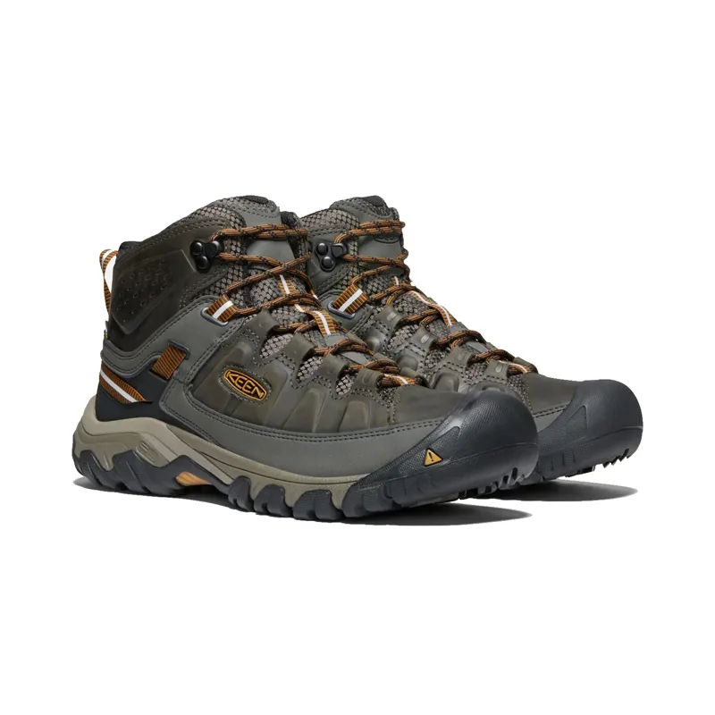Keen Targhee III Mid WP Men's Walking Boot in Black Olive/Golden Brown-1