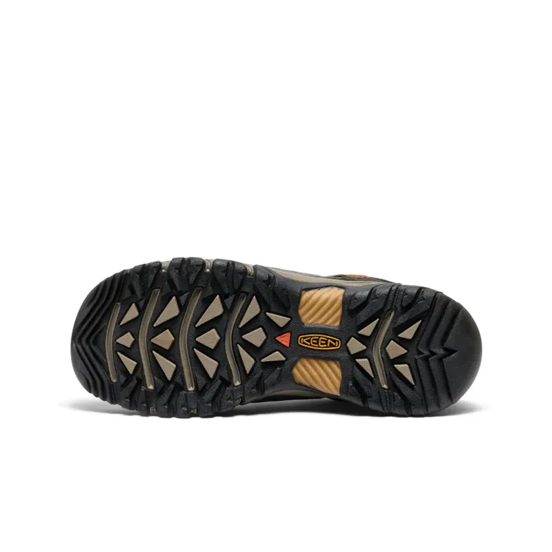 Keen Targhee III WP Men's Walking Shoe in Black Olive/Golden Brown-3