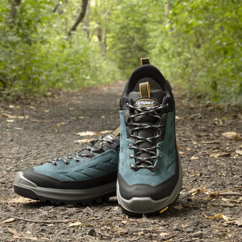 Grisport Lady Halo Walking Shoe in Teal-6
