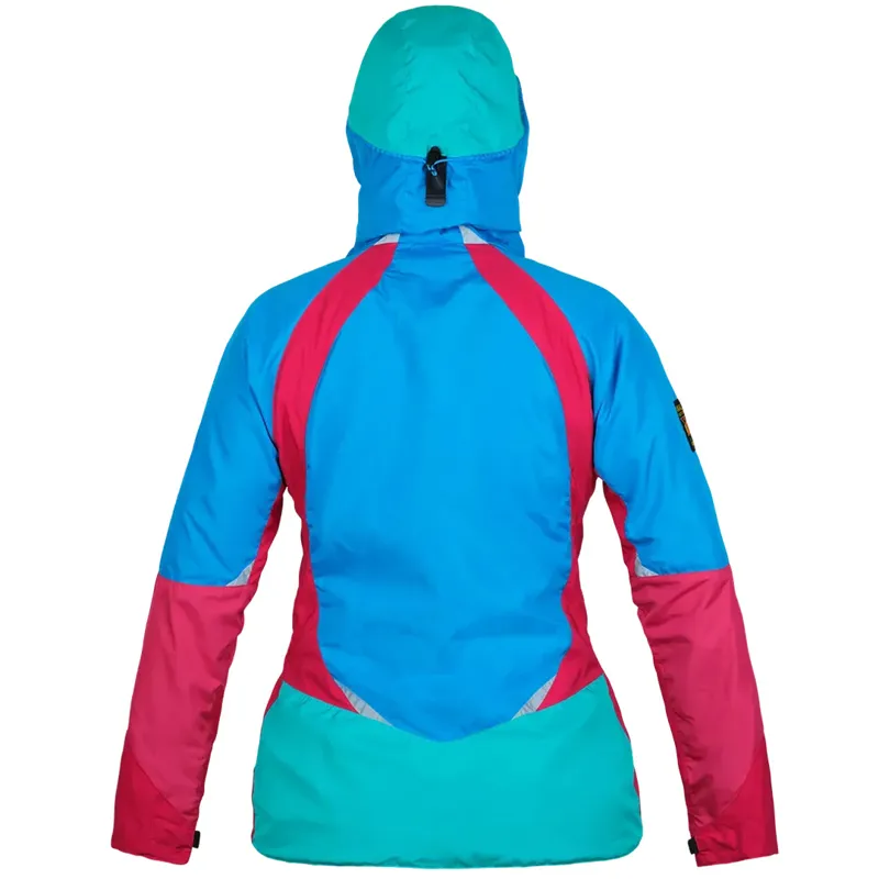 Paramo Velez Evolution Hybrid Smock Women's in Carmine/Adriatic/Neon-2