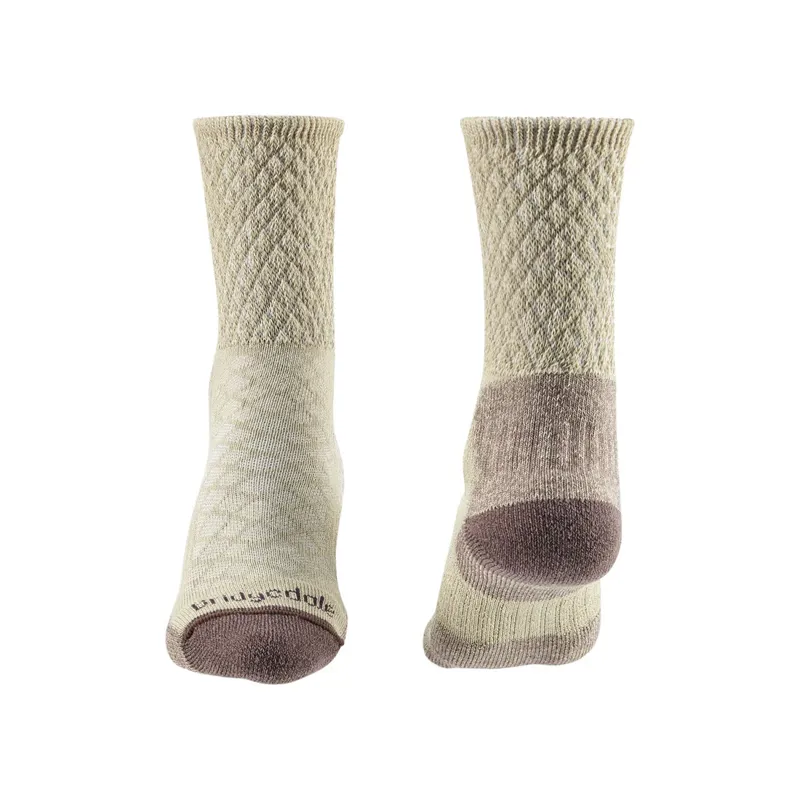Bridgedale HIKE Lightweight Merino Comfort Boot Sock Women's in Sand-1