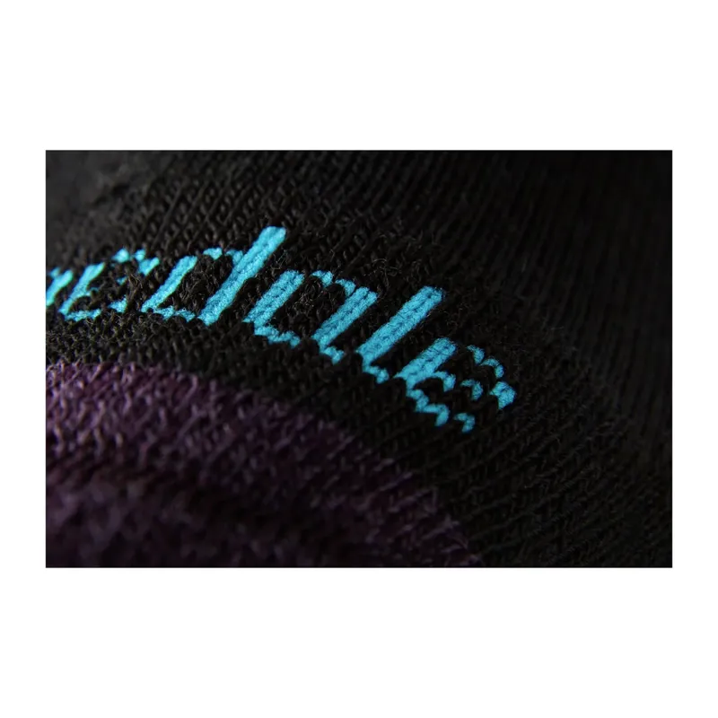 Bridgedale HIKE Lightweight Merino Performance Boot Women's Socks in Black/Purple-3
