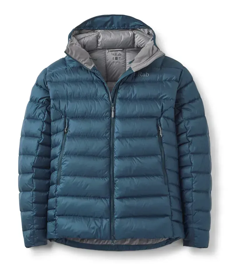 Rab Electron Pro Down Jacket Men's in Tempest Blue