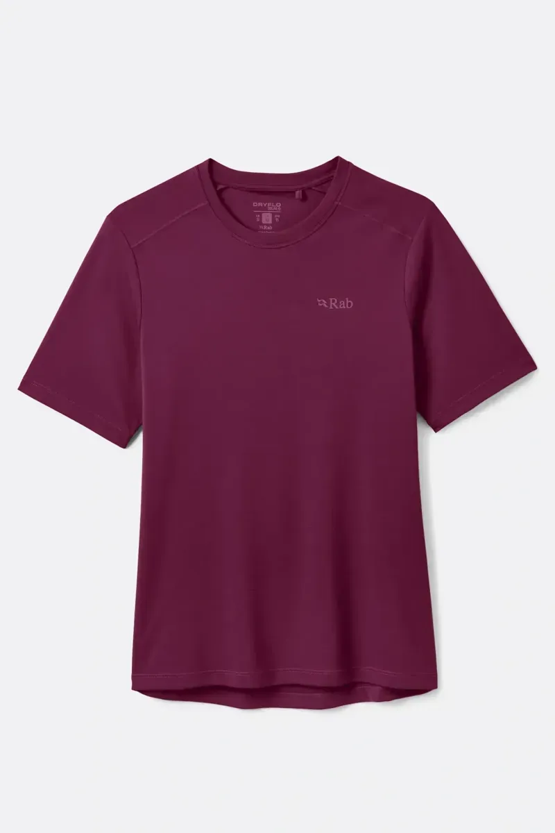 Rab Women's Force T-Shirt in Mulberry