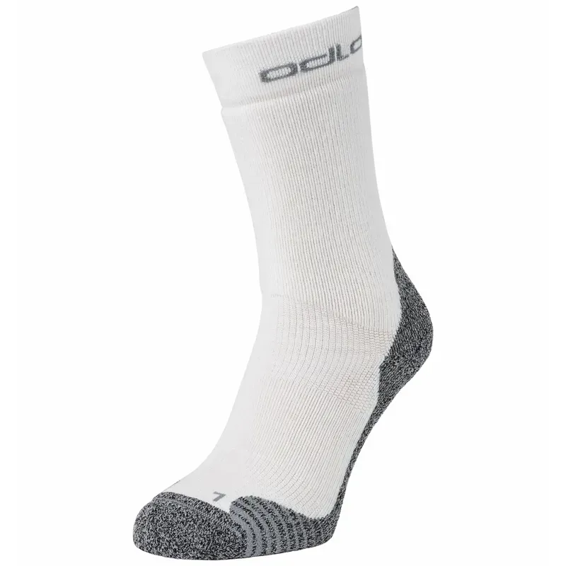 Odlo Active Warm Hiking Crew Socks in White